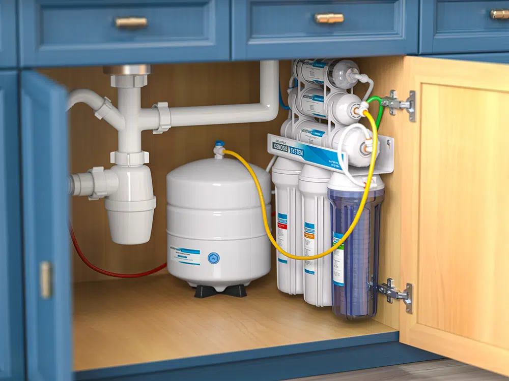 Water treatment in Houston, TX.
