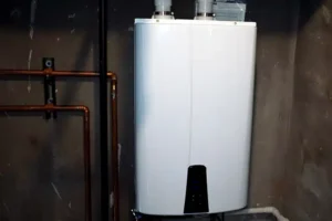 Tankless water heater in Houston, TX.