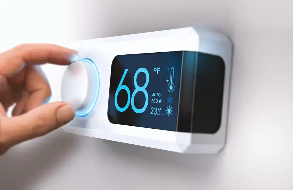 Thermostat in Houston, TX.