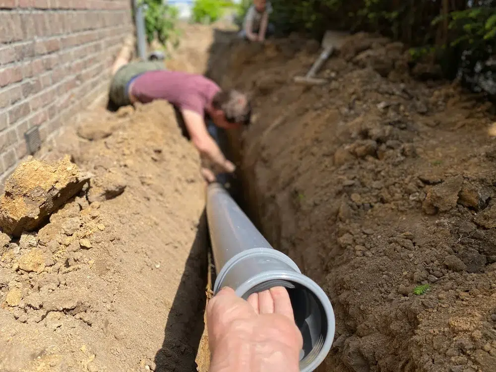 Sewer repair in Houston, TX.