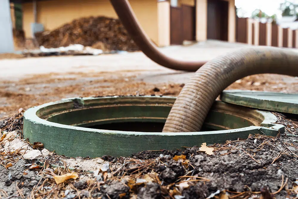 Sewer cleaning in Houston, TX.
